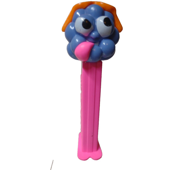 Pez Sourz Berry Face Sunglasses Candy Container Vintage Hungary Pink Purple 2001 - Picture 2 of 4